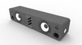 Empire Media ECO.SB9 altoparlante soundbar Nero 2.0 canali [ECO.SB9]