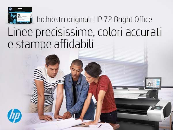 HP Cartuccia inchiostro ciano 72, 130 ml [C9371A]