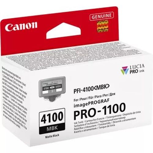 Canon LUCIA PRO II cartuccia d'inchiostro 1 pz Originale Resa standard Nero opaco [6776C001]