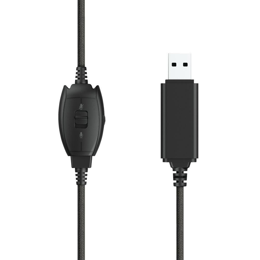 Trust Rydo Auricolare Cablato A Padiglione Musica e Chiamate USB tipo A Nero [24133]