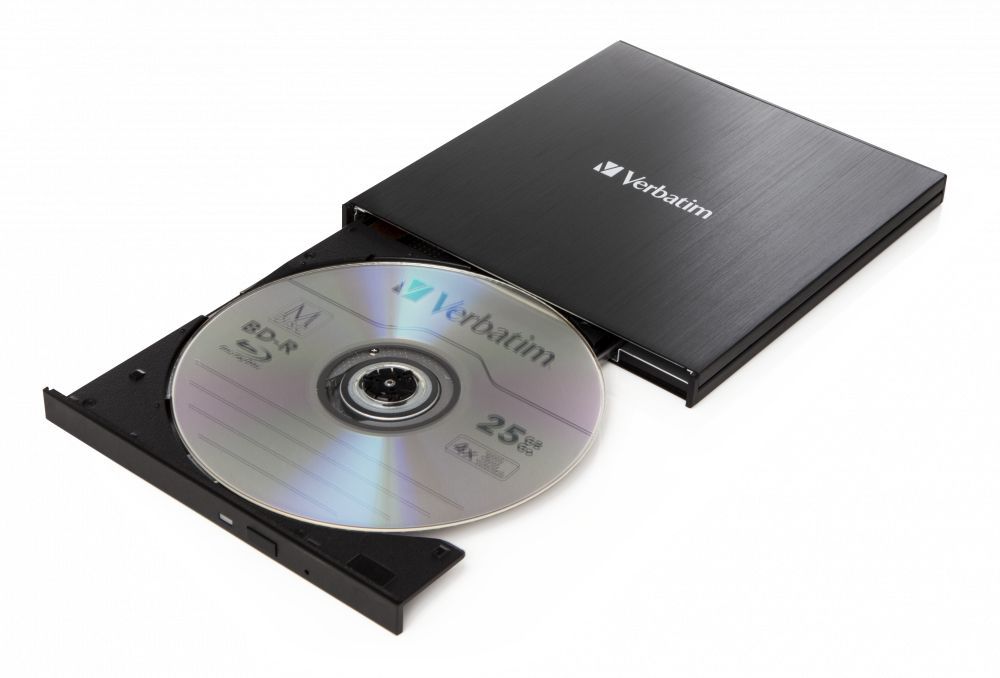 Verbatim 43889 lettore di disco ottico Blu-Ray RW Nero [43889]