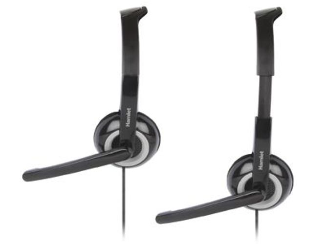 Hamlet HHEADMUS-C cuffia e auricolare Cablato A Padiglione Musica e Chiamate USB tipo-C Nero [HHEADMUS-C]