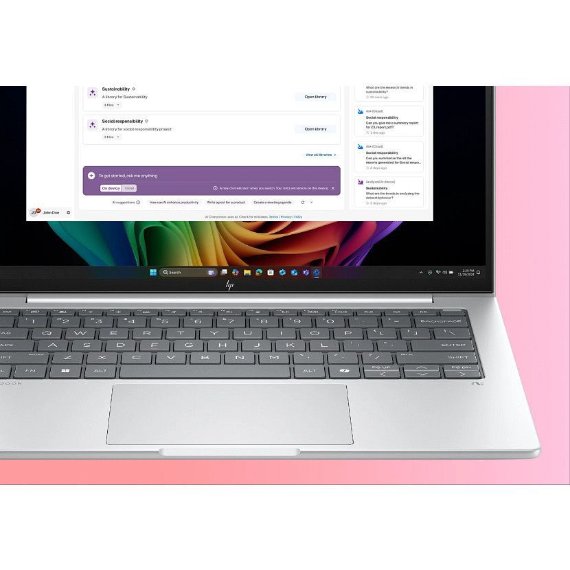 HP EliteBook 8 G1i 14 inch Notebook Next Gen AI PC Wolf Pro Security Edition Intel Core Ultra 5 226V Computer portatile 35,6 cm (14") WUXGA 512 GB SSD [A37MHET#ABZ]