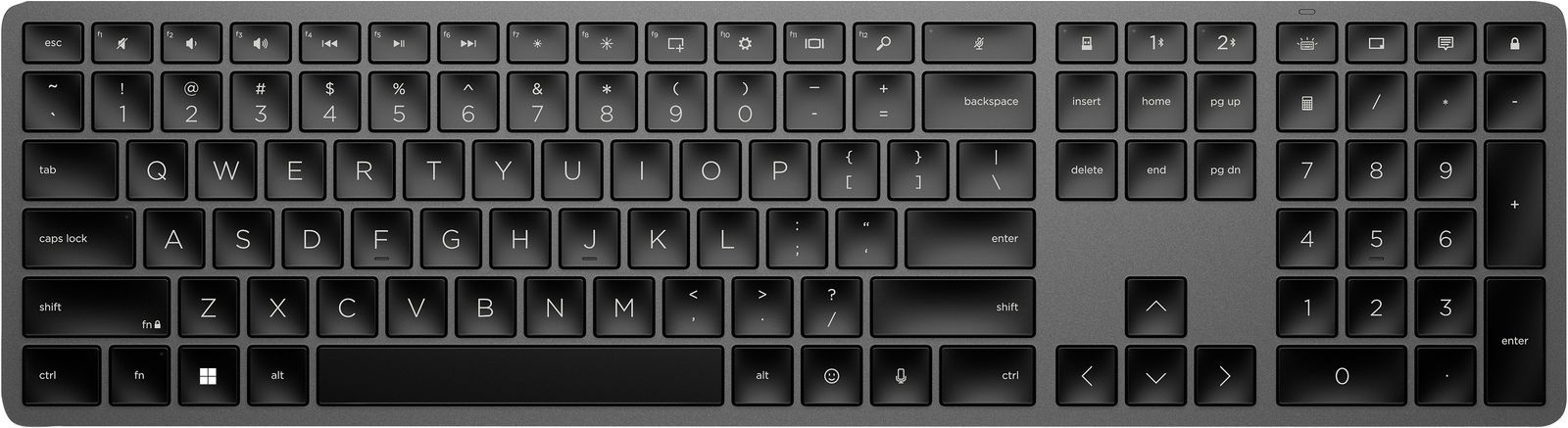 HP 975 USB+BT DUAL-MODE WIRELESS KEYBOARD [3Z726AA#ABZ]