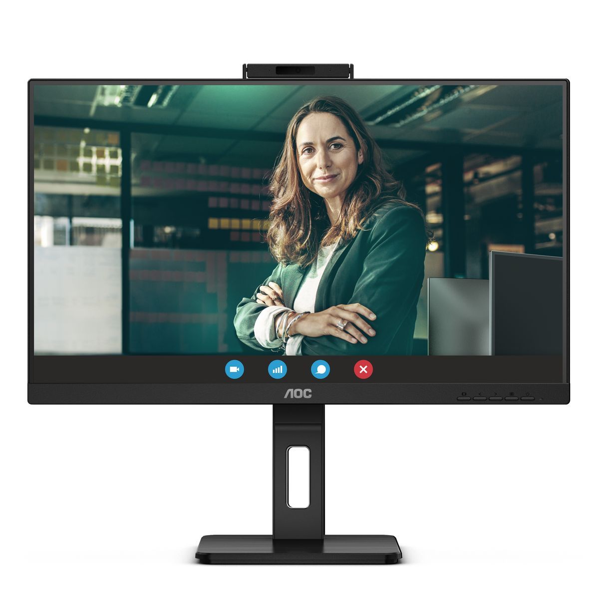 AOC Q27P3QW Monitor PC 68,6 cm (27") 2560 x 1440 Pixel Quad HD Nero [Q27P3QW]