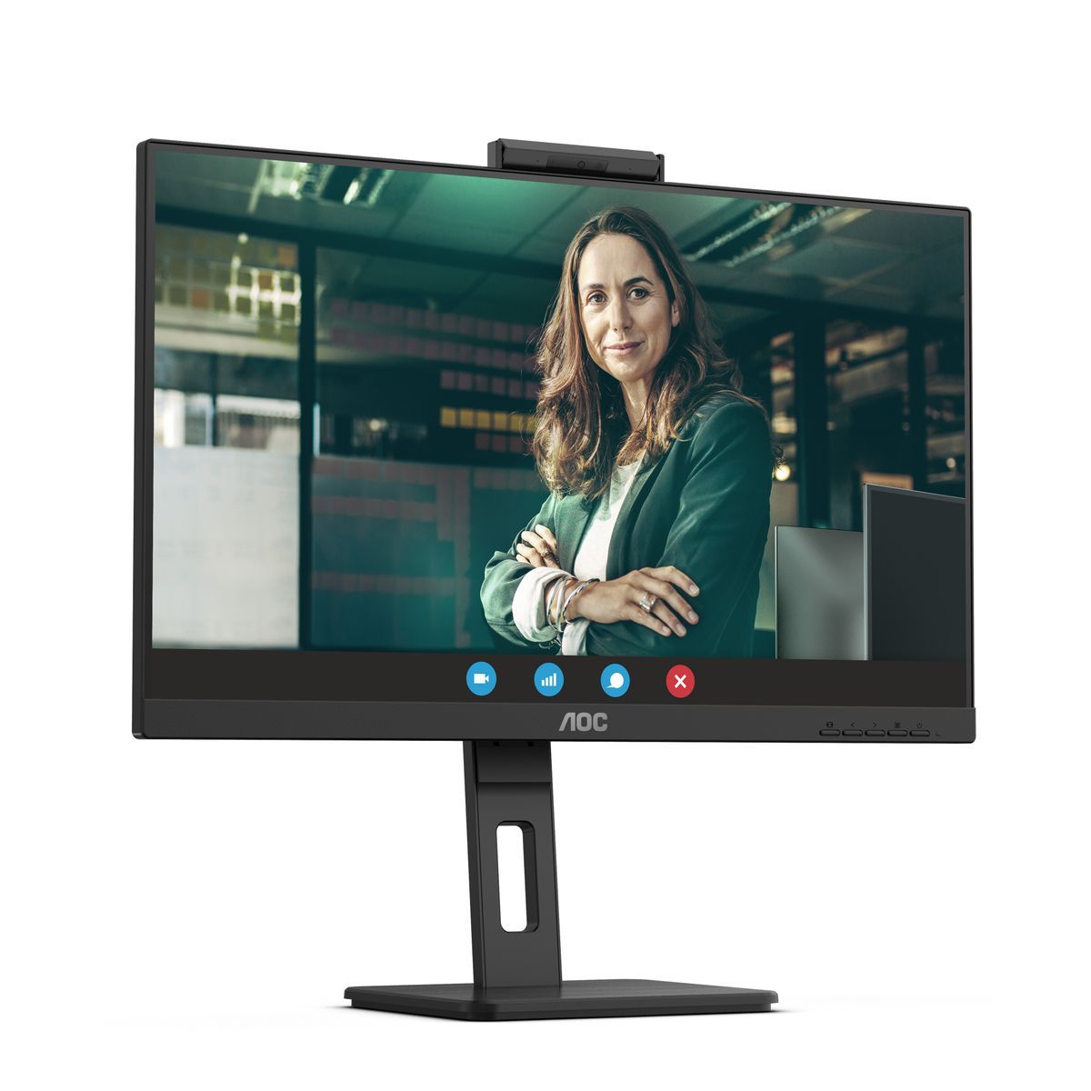 AOC Q27P3QW Monitor PC 68,6 cm (27") 2560 x 1440 Pixel Quad HD Nero [Q27P3QW]
