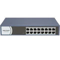 16 10/100M RJ45 PORTS, 19-INCH RACK-MOUNTABLE UNMA [DS-3E0116R-O]
