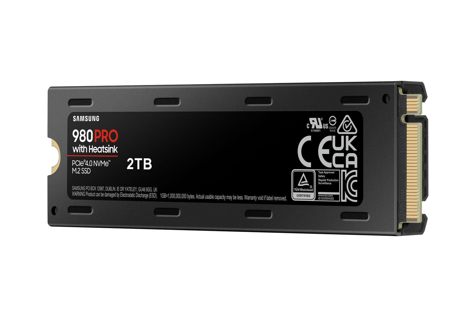 Samsung 980 Pro 2 TB M.2 PCI Express 4.0 NVMe V-NAND MLC [MZ-V8P2T0CW]