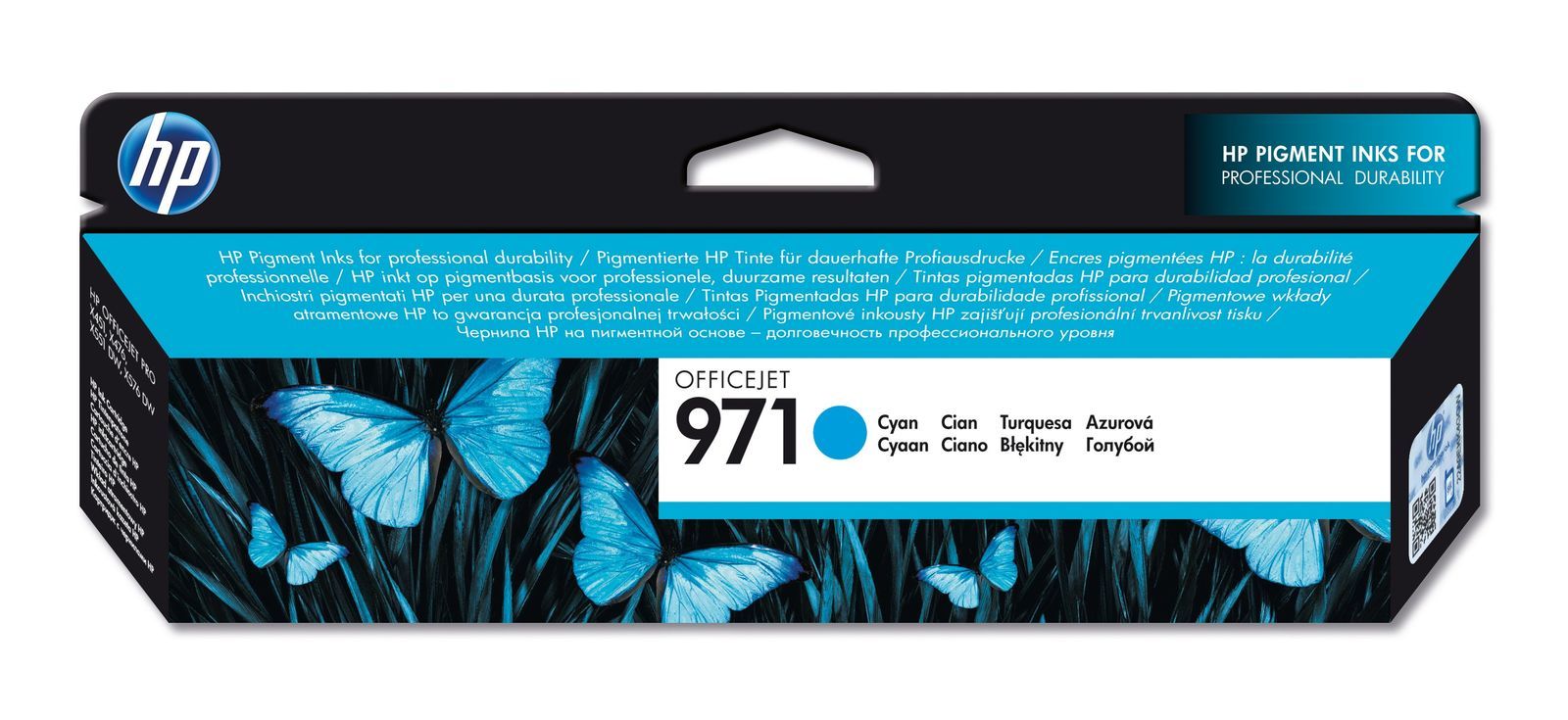 HP Cartuccia originale inchiostro ciano 971 [CN622AE]