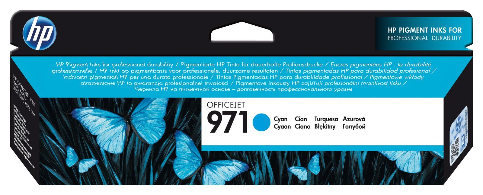 HP Cartuccia originale inchiostro ciano 971 [CN622AE]