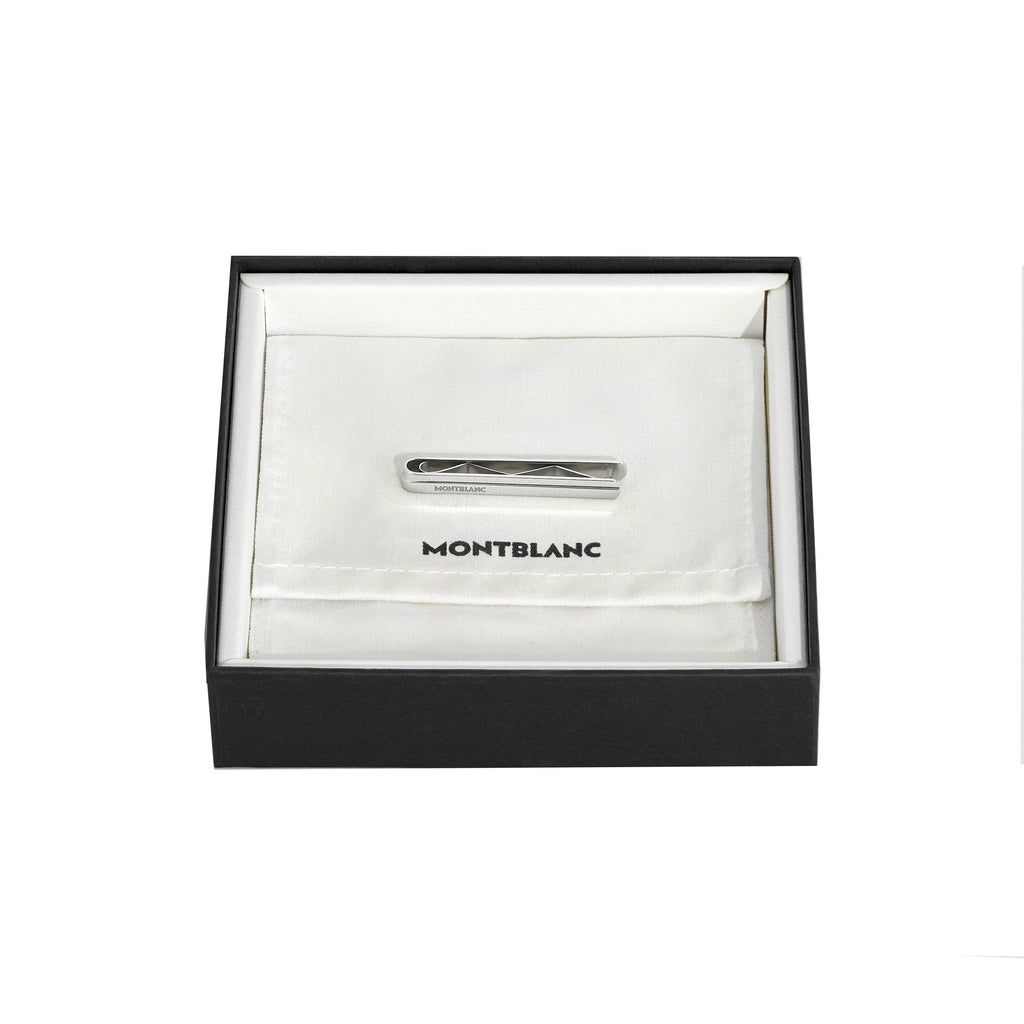 Montblanc fermacravatta Great Characters Homage to The Great Gatsby acciaio 132985