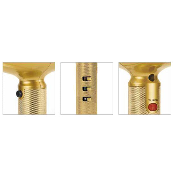 BABYLISS PRO GOLD FX ASCIUGACAPELLI DIGITAL 2200W GOLD EDITION