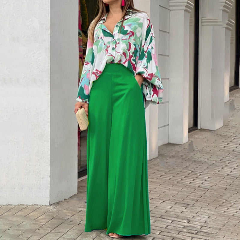 Completo stampato a fiori