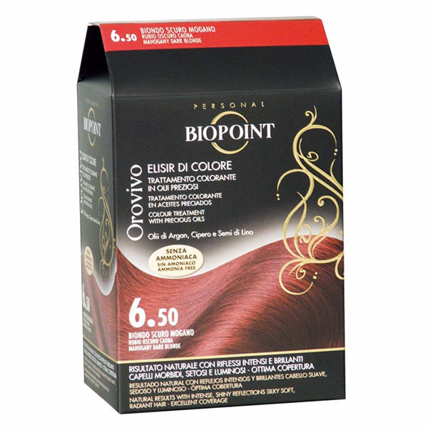 BIOPOINT OROVIVO ELISIRCOLORE BIONDO SCURO MOGANO 6.50