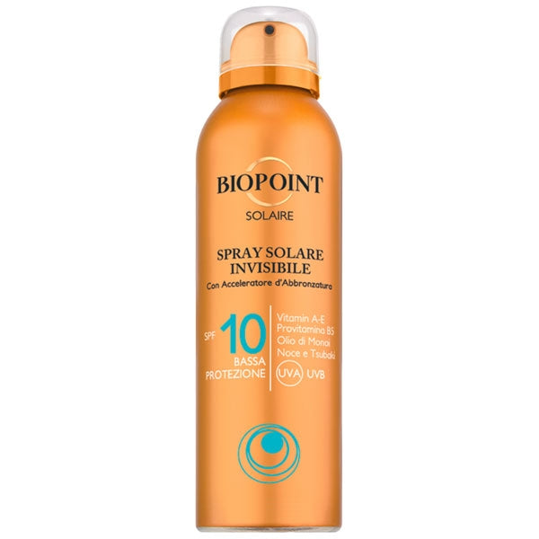 BIOPOINT SOLAIRE SPRAY SOLARE INVISIBILE SPF 10 150 ML