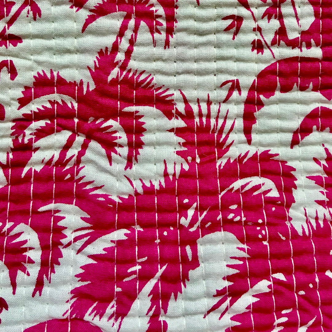 Roary Pouches ★  Fucsia Palm