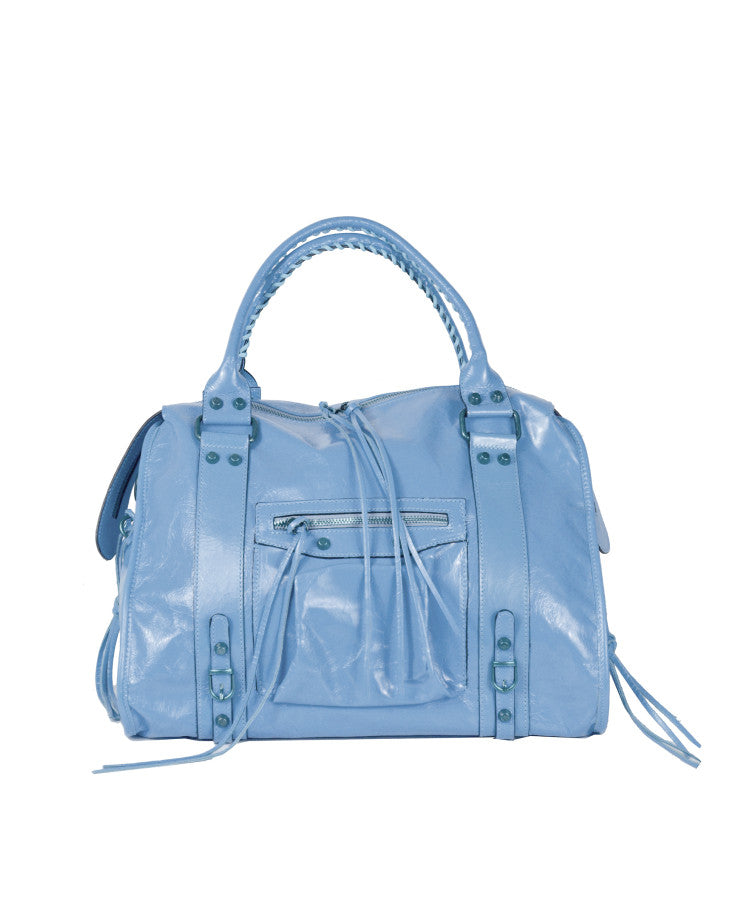 Large Shoulder Bag with Strap – Premium Italian Leather