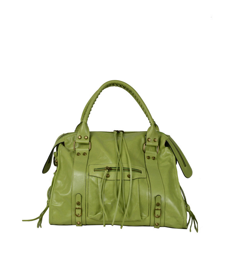 Large Shoulder Bag with Strap – Premium Italian Leather
