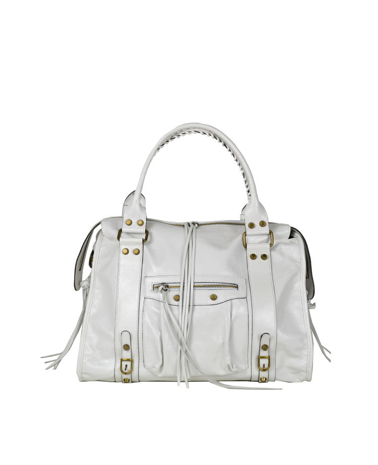 Large Shoulder Bag with Strap – Premium Italian Leather