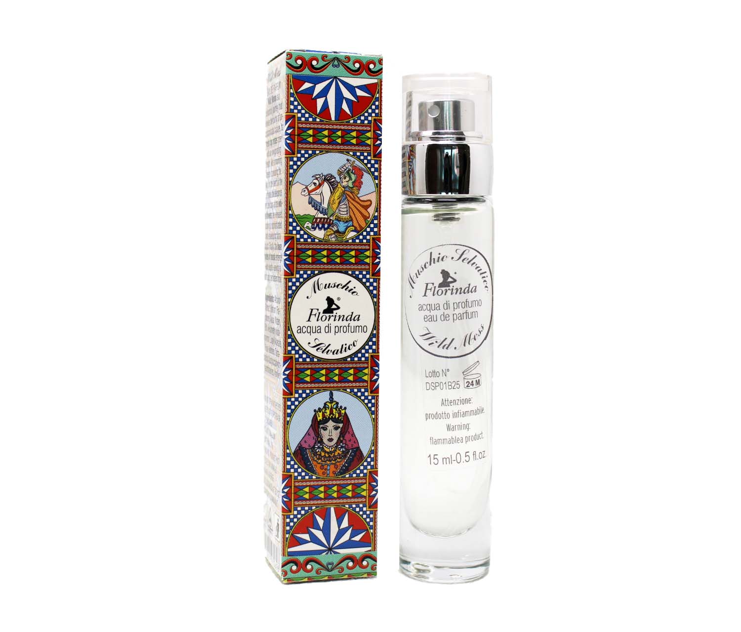 Florinda Botteghe Del Sole Eau De Parfum Muschio Selvatico 15 ml