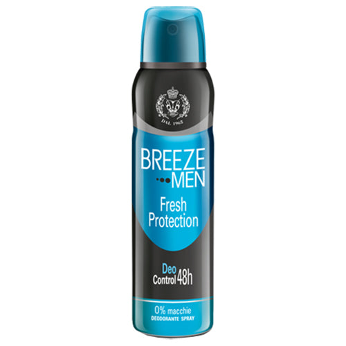 BREEZE MEN DEODORANTE SPRAY FRESH PROTECTION 150 ML