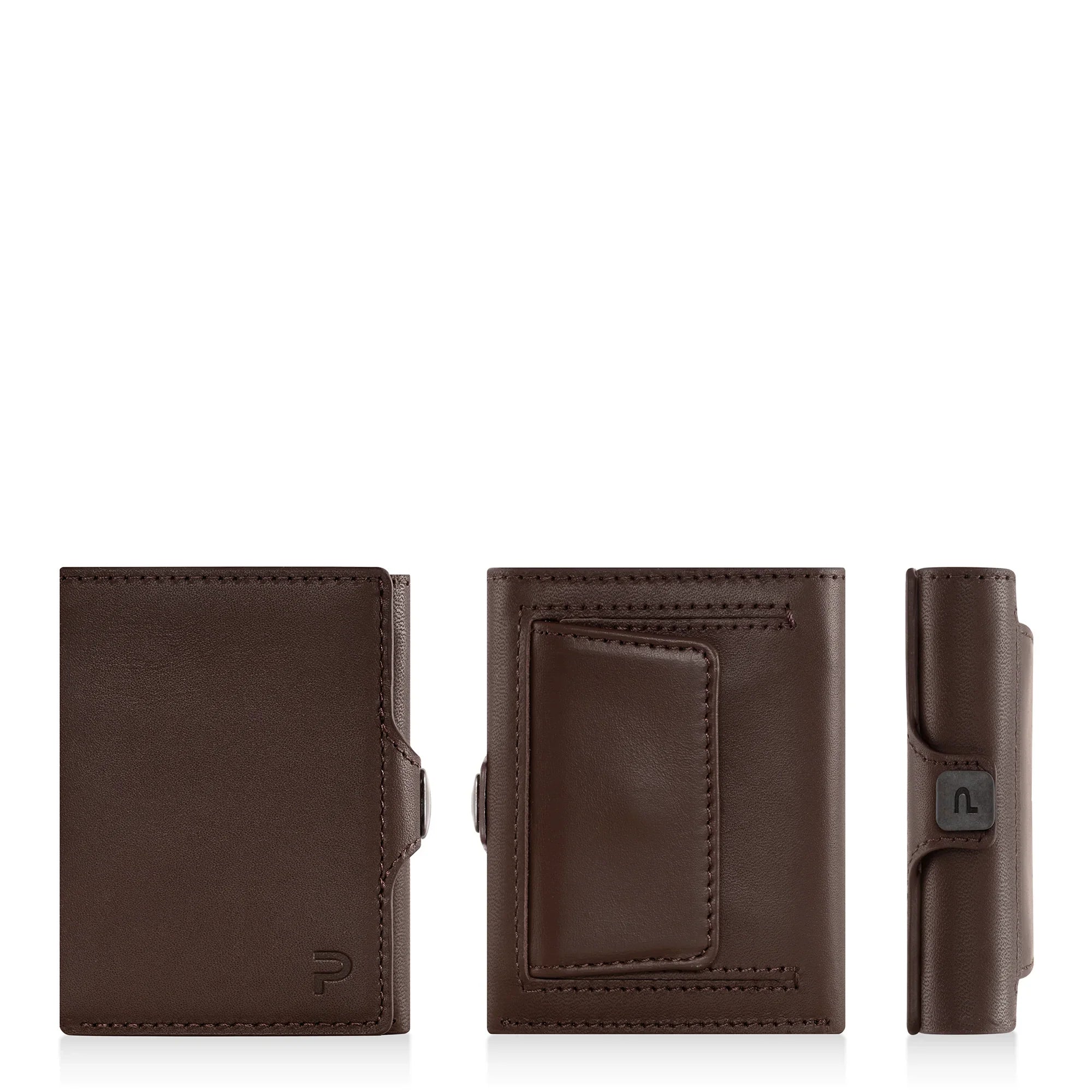 KLIK Classic con portamonete XL Pelle Marrone