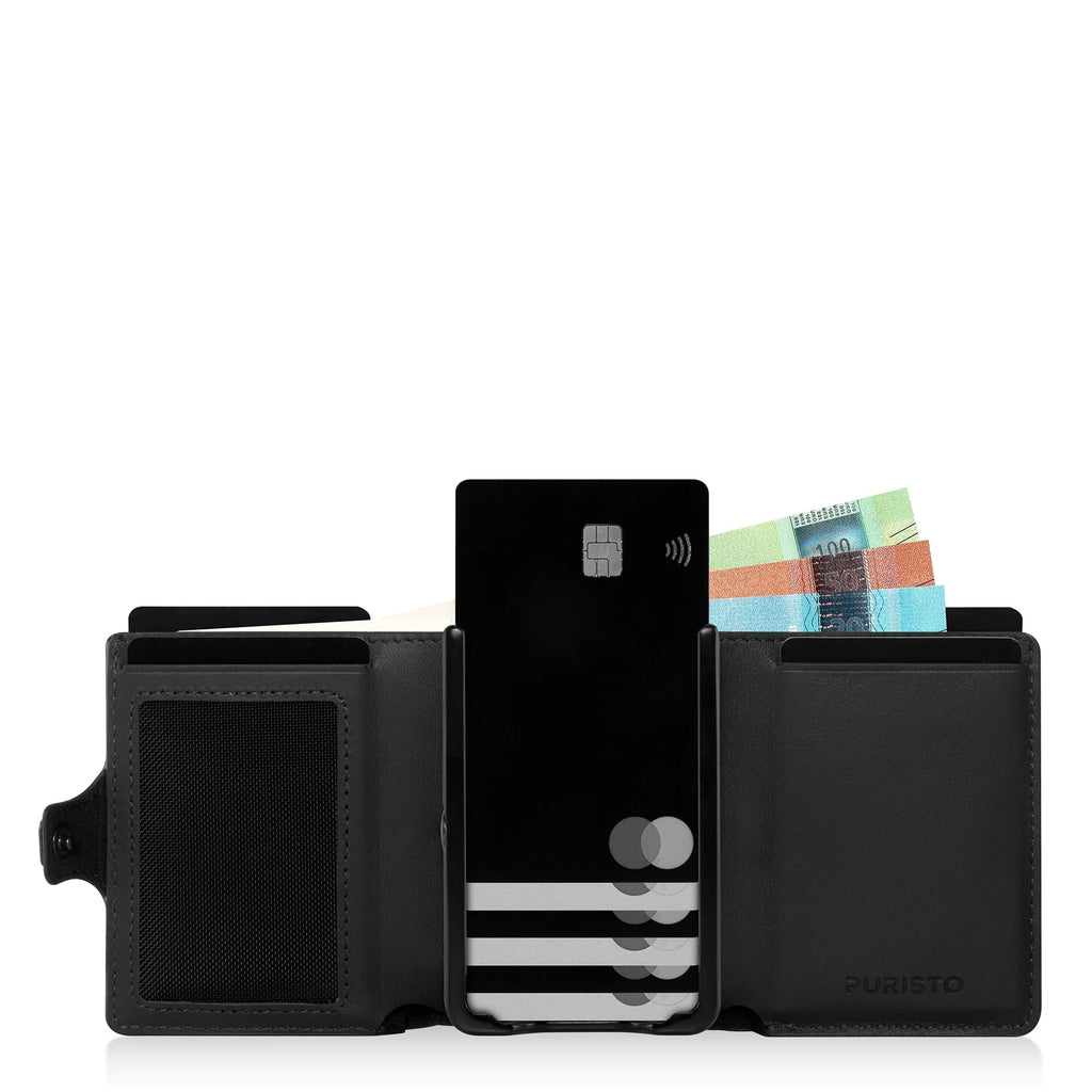 KLIK Classic con portamonete XL Pelle Nera
