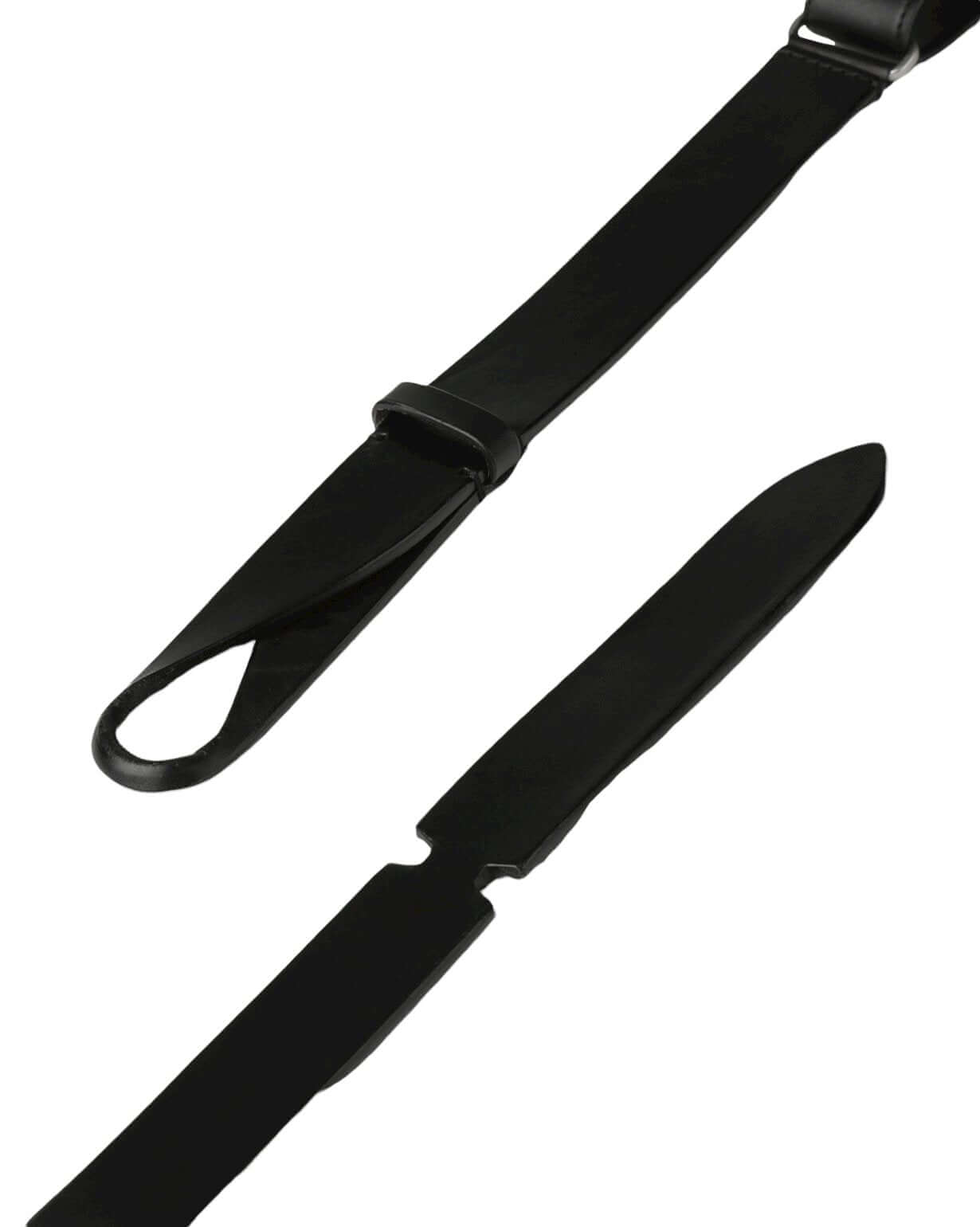 Cintura Nobuckle Bull in Cuoio