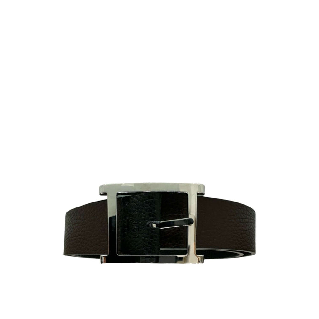 Cintura reversibile Micron Double A in pelle