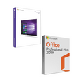 Combo Microsoft Windows 10 Pro + Office 2019 Professional Plus Licenza a Vita