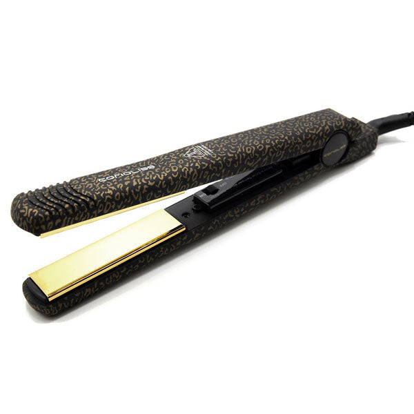 CORIOLISS C-STYLE PIASTRA CAPELLI SOFT TOUCH GOLD LEOPARD