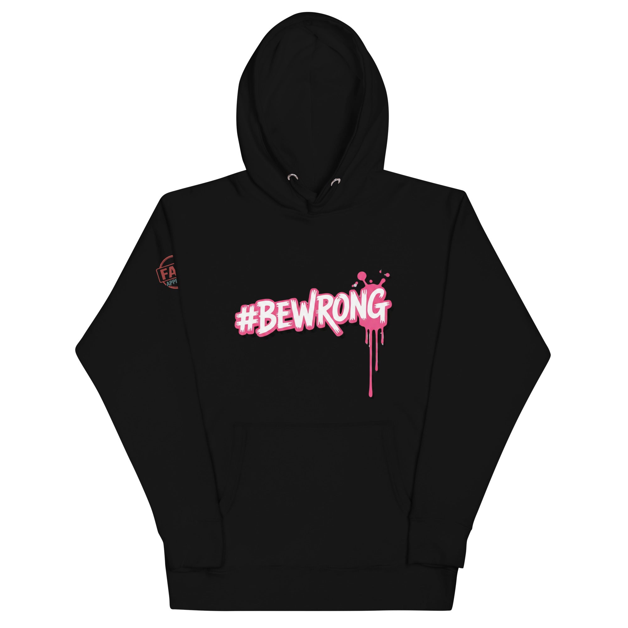 Felpa con Cappuccio Streetwear #BEWRONG 🔴 | FAIL – Comfort, Stile & Coraggio di Sbagliare