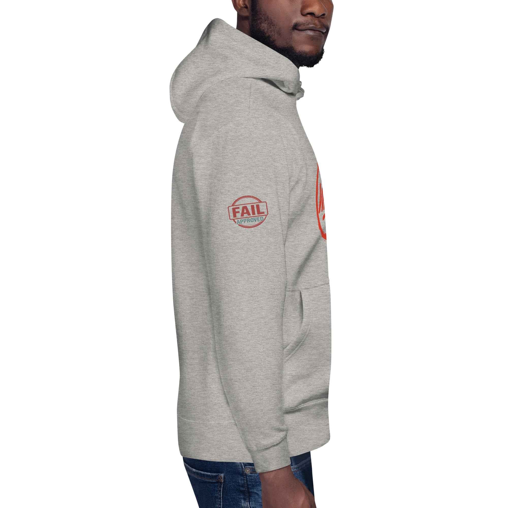 Felpa Bewrong Streetwear 🔴 | FAIL – Cotone Premium, Comfort e Stile