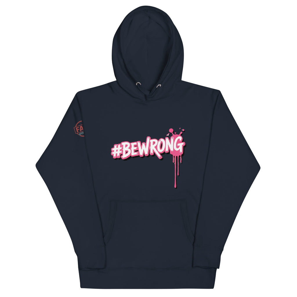 Felpa con Cappuccio Streetwear #BEWRONG 🔴 | FAIL – Comfort, Stile & Coraggio di Sbagliare