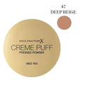 MAX FACTOR CREME PUFF POWDER COMPACT DEEP BEIGE 42