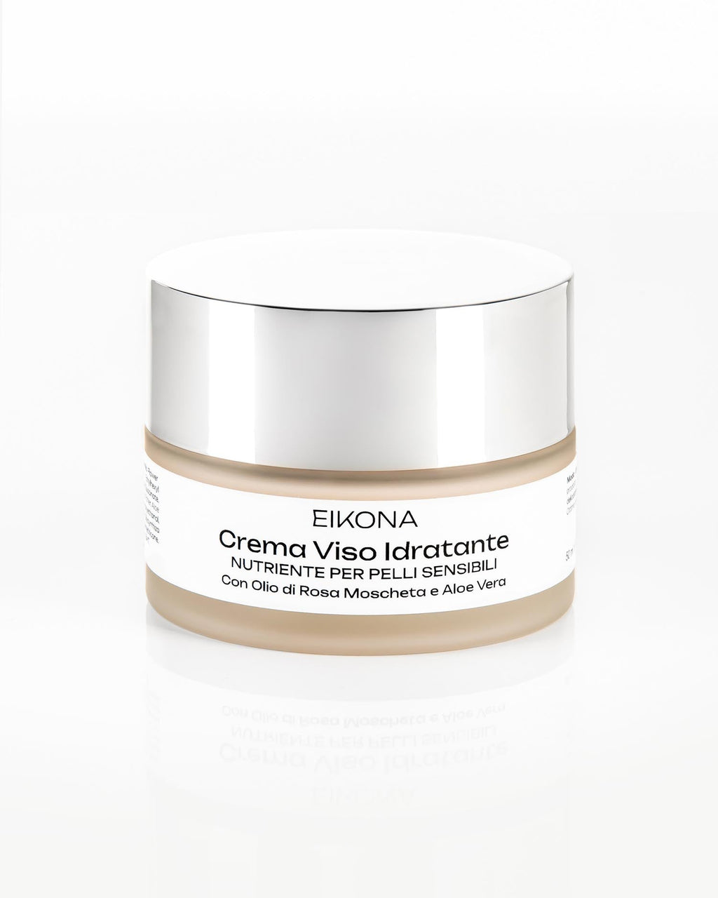 EIKONA CREMA VISO PELLISENSIBILI OLIO ROSA E ALOE VERA 50 ML