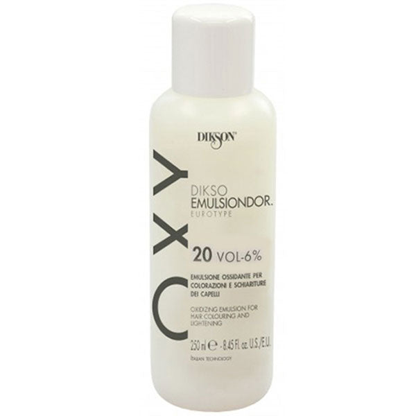 DIKSON EUROTYPE EMULSIONE OSSIDANTE 20 VOLUMI 250 ML