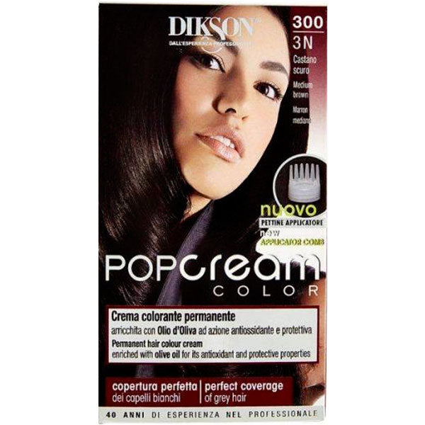 DIKSON POP SHAMPOO COLORANTE CASTANO SCURO 3N