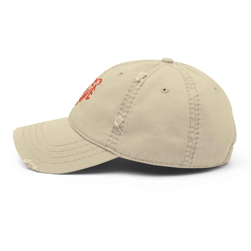 Cappellino Believe Vissuto | Distressed Dad Hat con Stile Autentico