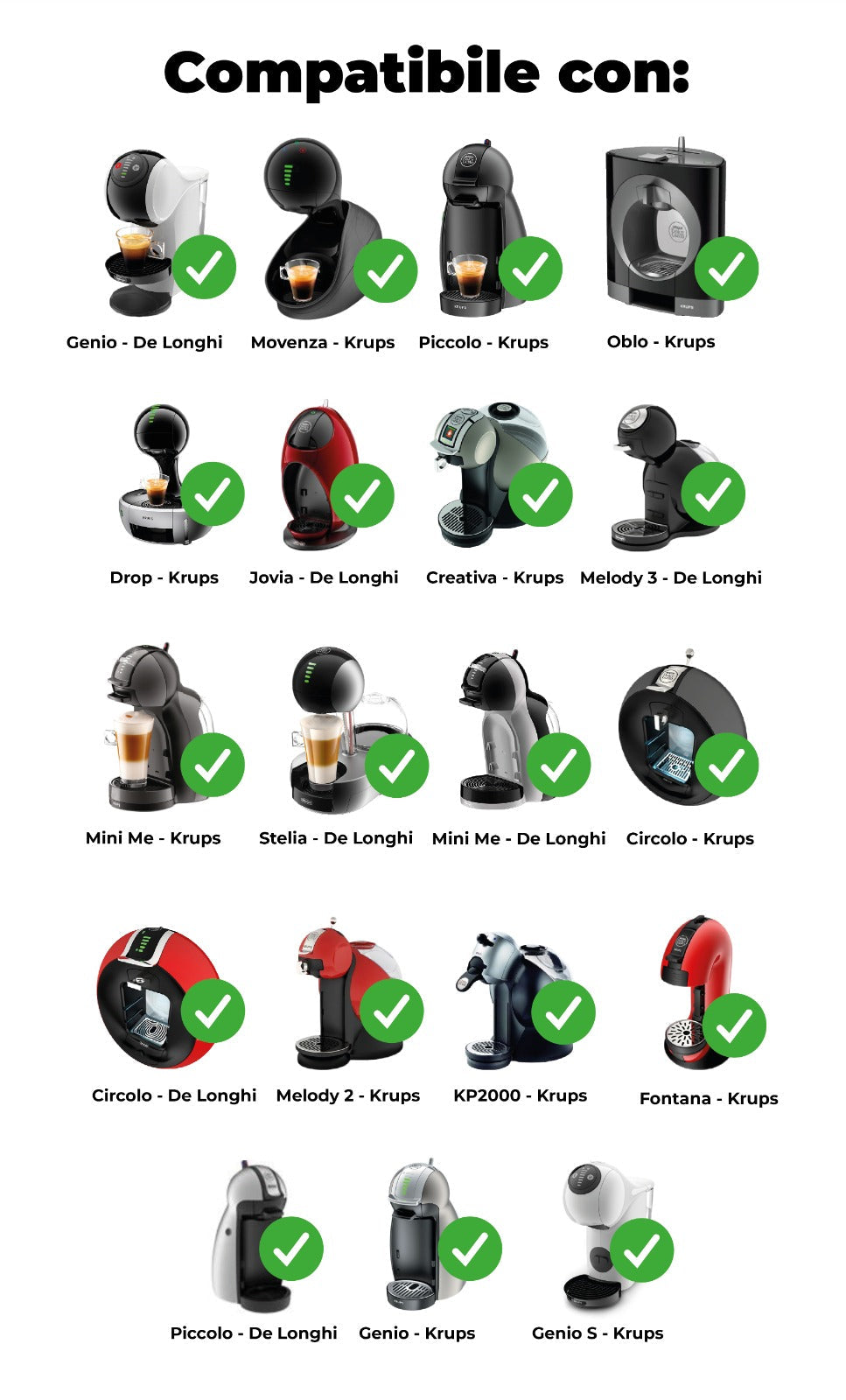 Comp. DOLCE GUSTO® Miscela DECA
