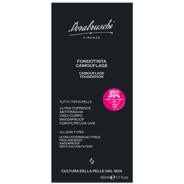 DORABRUSCHI FONDOTINTA ULTRA COPRENTE CAMOUFLAGE 3 50 ML