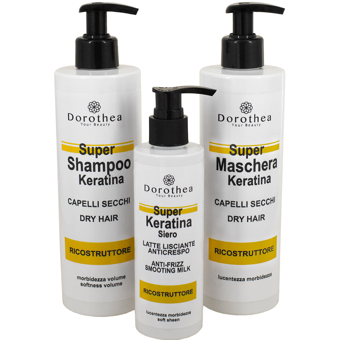 DOROTHEA YOUR BEAUTY KIT COMPLETO ALLA KERATINA RICOSTRUTTORE