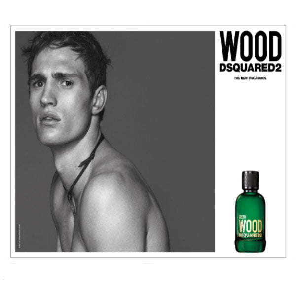 DSQUARED2 GREEN WOOD POUR HOMME EAU DE TOILETTE 100 ML