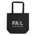 Borsa Tote in Cotone Organico 🛍️ | FAIL Streetwear – Sostenibile, Capiente e 100 % Stile Naturale
