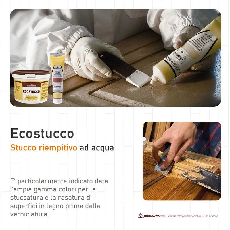 STUCCO BORMA WACHS FINITURA NOCE MEDIO (59) BARATTOLO DA 1 KG