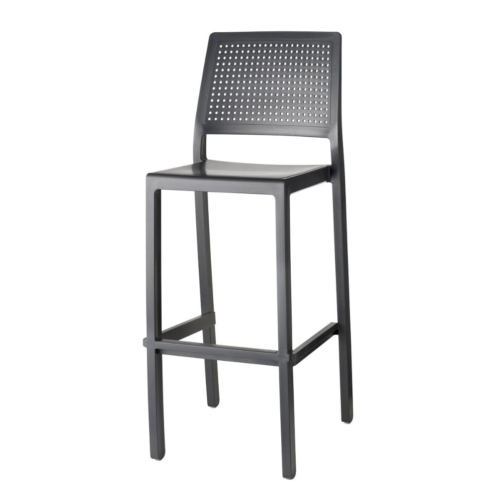 Sgabello Scab Emi - Design Forato Impilabile H65/H75 Made in Italy