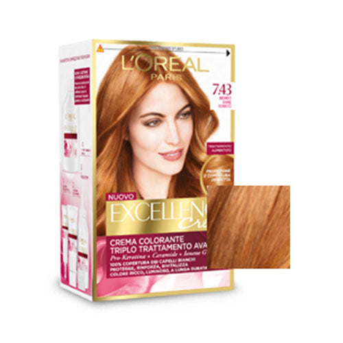 L'OREAL EXCELLENCE BIONDO RAMATO DORATO 7,43