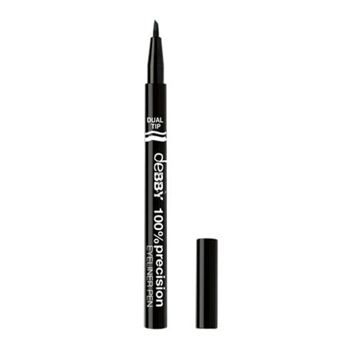 DEBBY 100% PRECISION EYELINER DUAL TIP 01