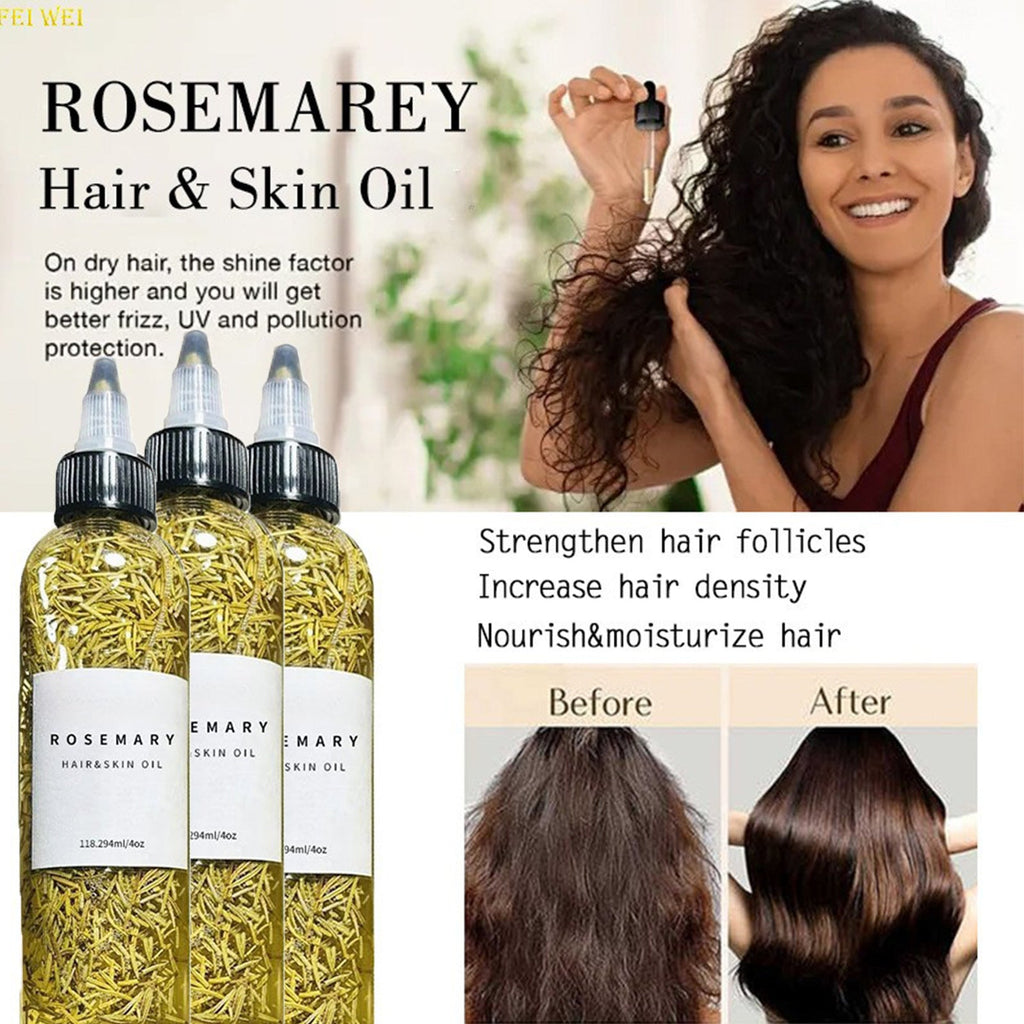 Miscela di oli essenziali per la cura naturale dei capelli