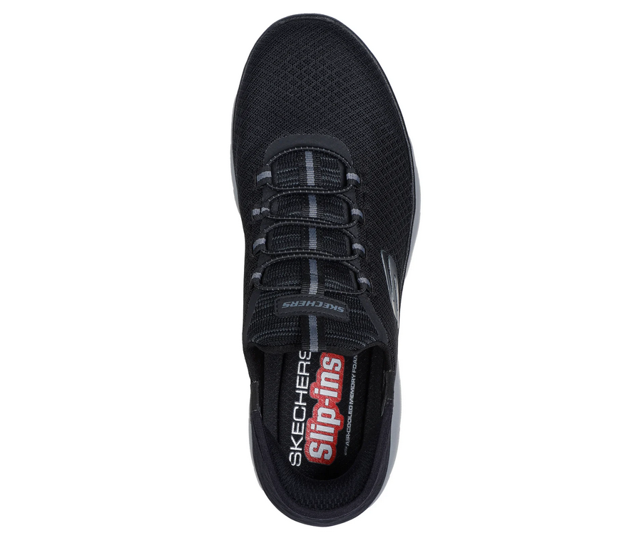 Skechers scarpa uomo Slip-ins Summits High Range 232457/BKCC nero-carbone